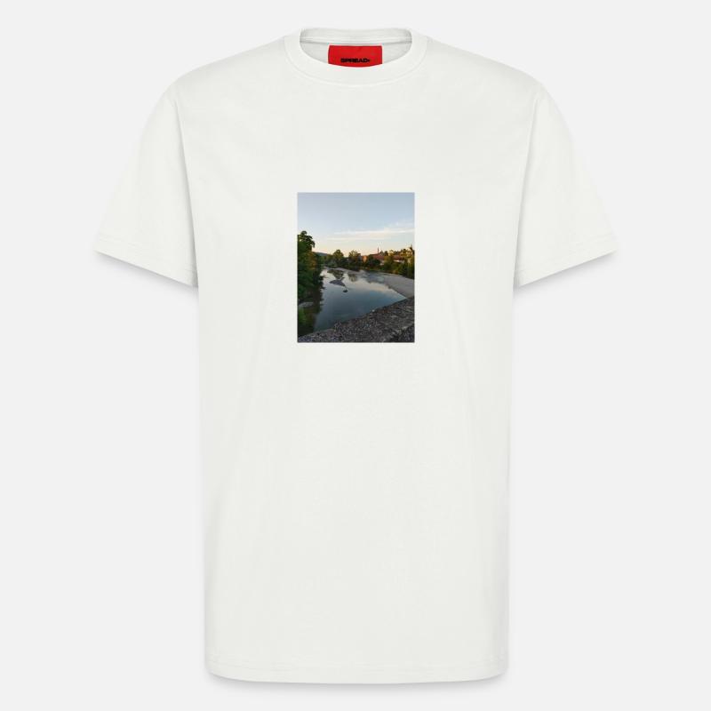 Abendstimmung - T-Shirt - made by SPREAD - OFF WHITE