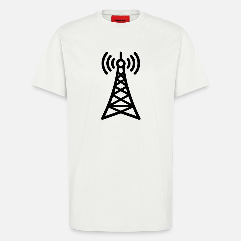 Radioturm - T-Shirt - made by SPREAD - OFF WHITE