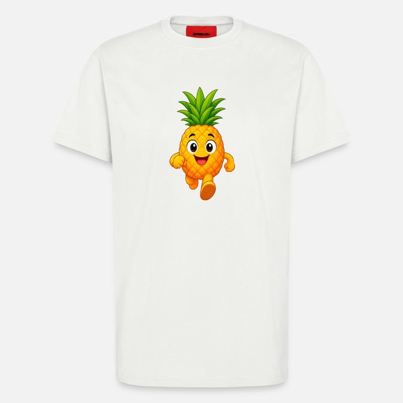 Pineapple - T-Shirt - made by SPREAD - OFF WHITE