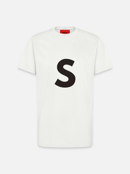 S - T-Shirt - made by SPREAD - OFF WHITE