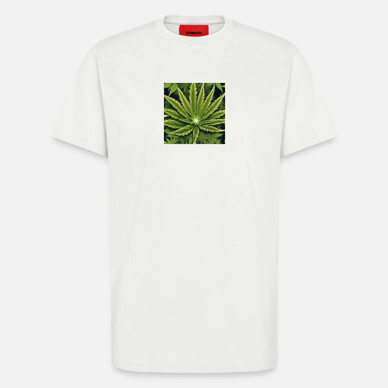 Cannabis 4 - T-Shirt - made by SPREAD - OFF WHITE