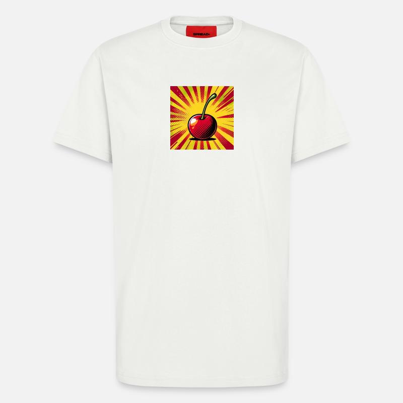 Kirsche 2 - T-Shirt - made by SPREAD - OFF WHITE