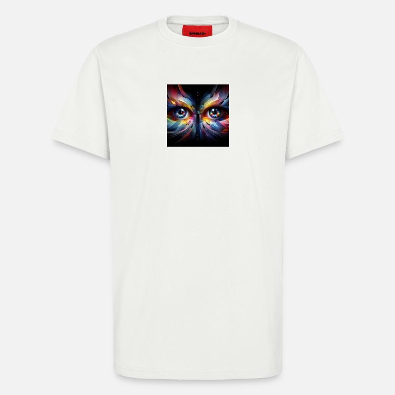 Augen 2 - T-Shirt - made by SPREAD - OFF WHITE