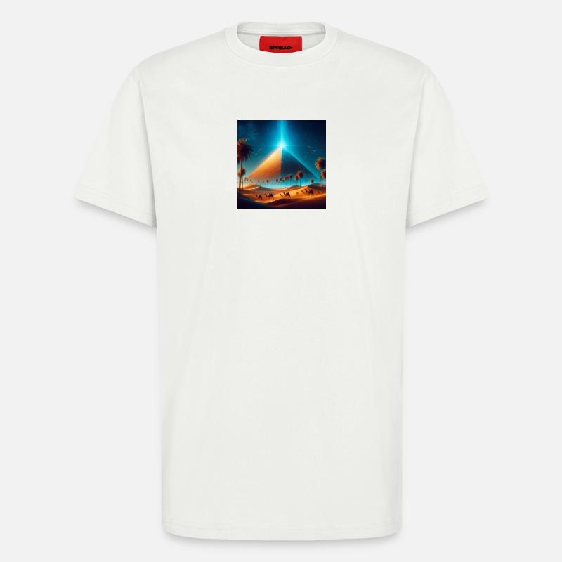Pyramide 5 - T-Shirt - made by SPREAD - OFF WHITE