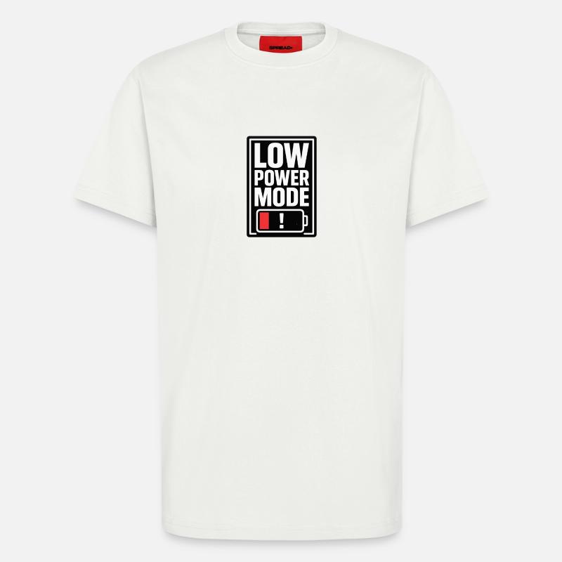 Mode basse consommation - T-shirt bio décontracté fabriqué en UE - OFF WHITE