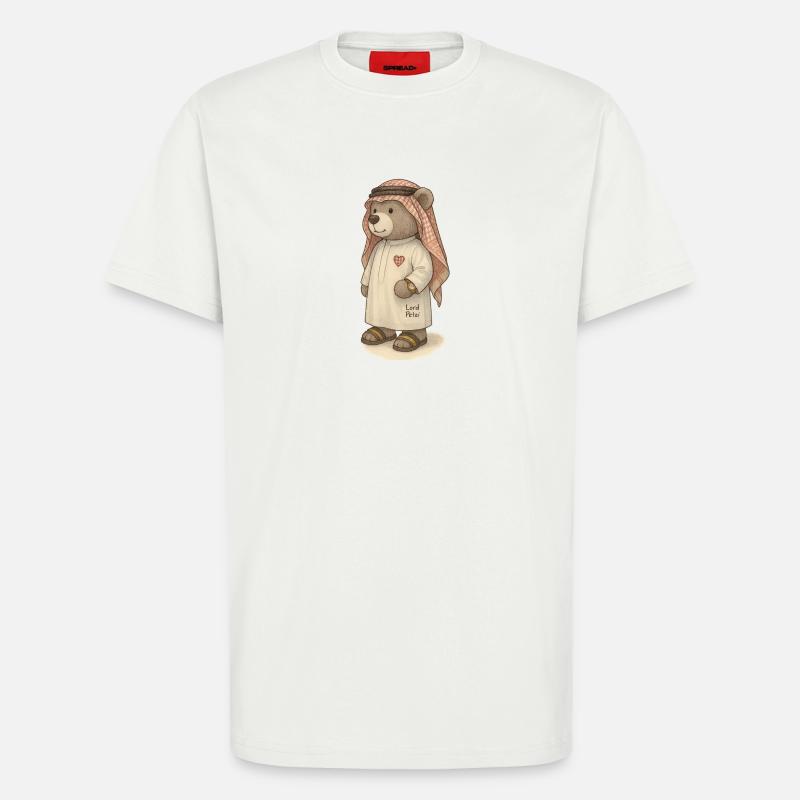 Lord Petzi Scheich - T-Shirt - made by SPREAD - OFF WHITE