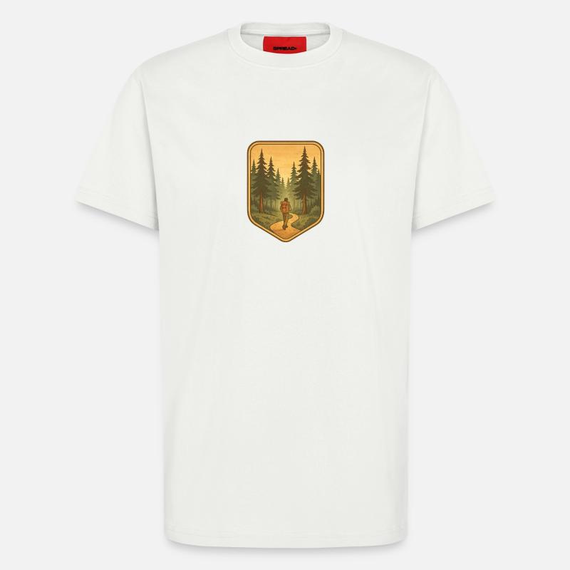 In den Wald - T-Shirt - made by SPREAD - OFF WHITE