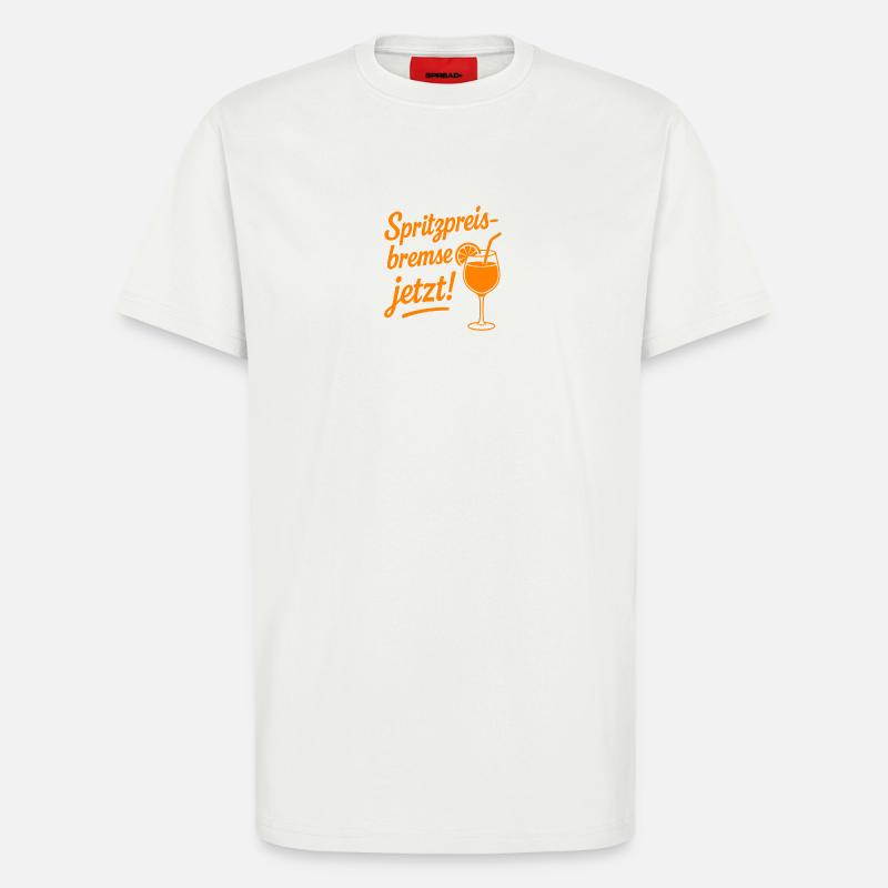 Spritzpreisbremse - T-Shirt - made by SPREAD - OFF WHITE