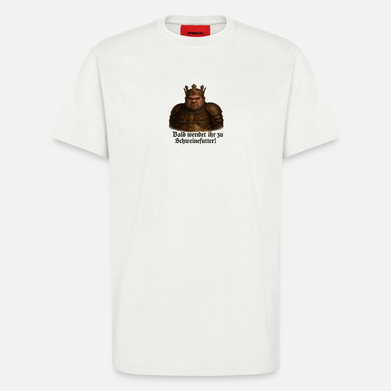 Stronghold Crusader – Das Schwein - T-Shirt - made by SPREAD - OFF WHITE