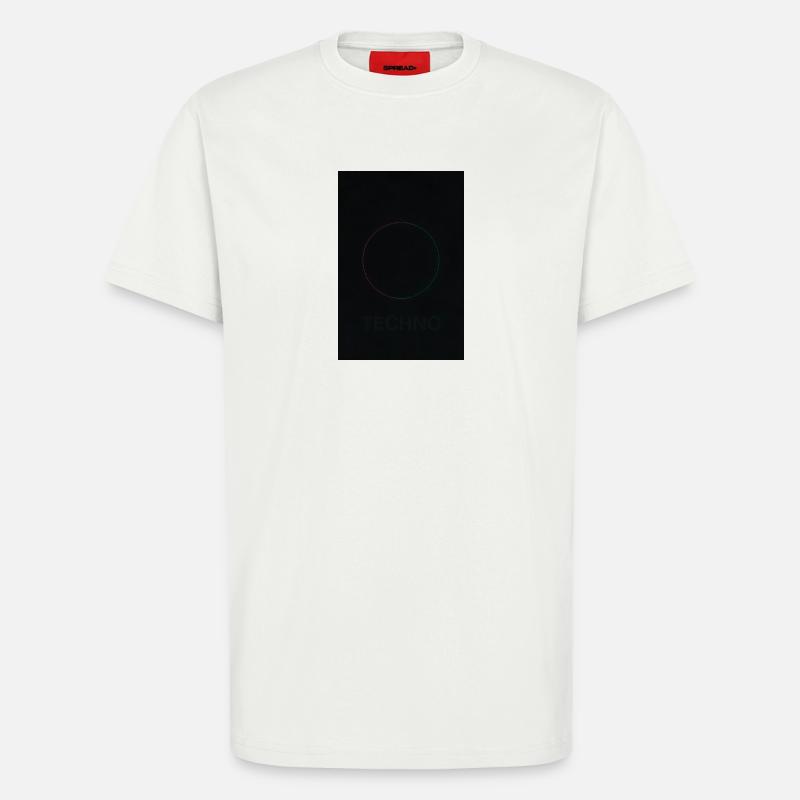 Techno im Neonlicht - T-Shirt - made by SPREAD - OFF WHITE