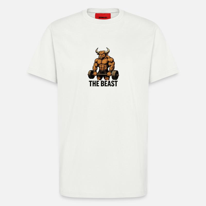 Das Biest (Stier) - T-Shirt - made by SPREAD - OFF WHITE