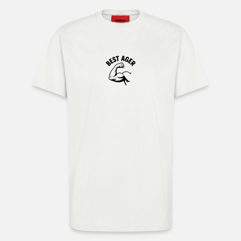 Starker Best Ager - T-Shirt - made by SPREAD - OFF WHITE
