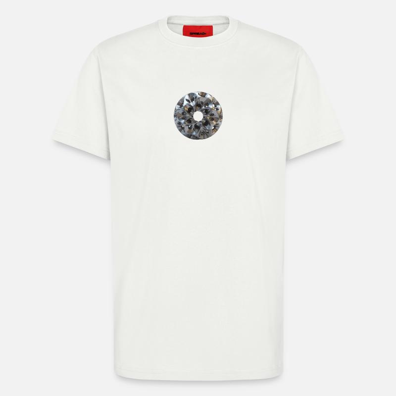 Titanium - T-Shirt - made by SPREAD - OFF WHITE