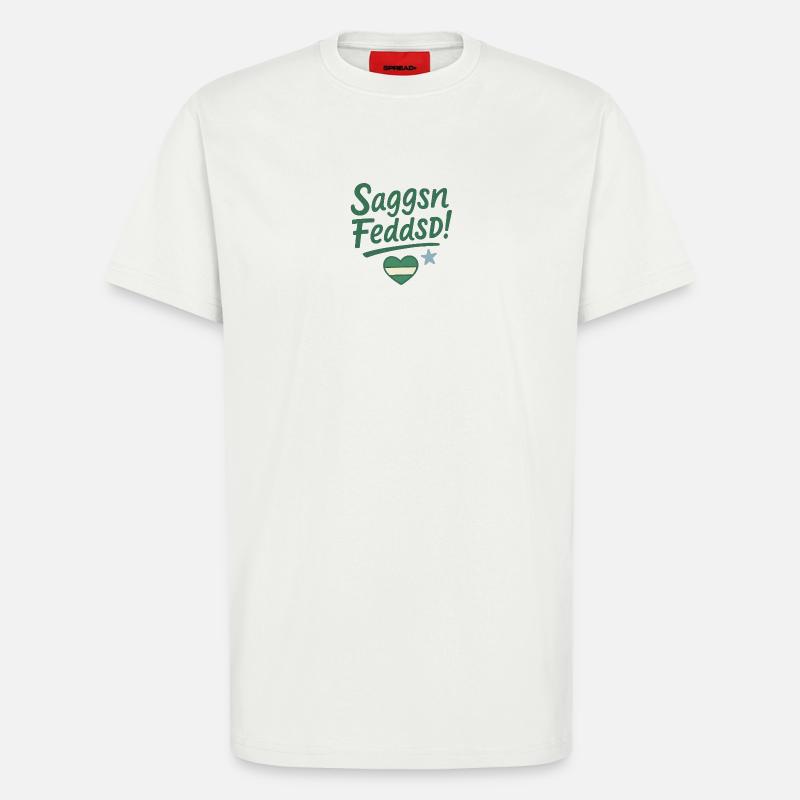 Saggsn_Feddsd- - T-Shirt - made by SPREAD - OFF WHITE