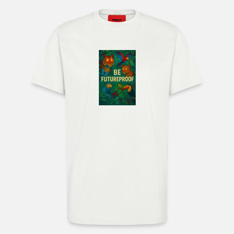 Be future-proof - T-Shirt - made by SPREAD - OFF WHITE