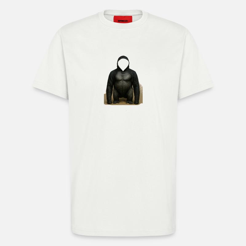 Shadow Gorilla Kapuzenpullover Design - T-Shirt - made by SPREAD - OFF WHITE