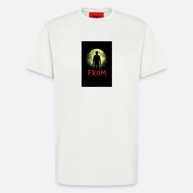 Mondlichtschatten - T-Shirt - made by SPREAD - OFF WHITE