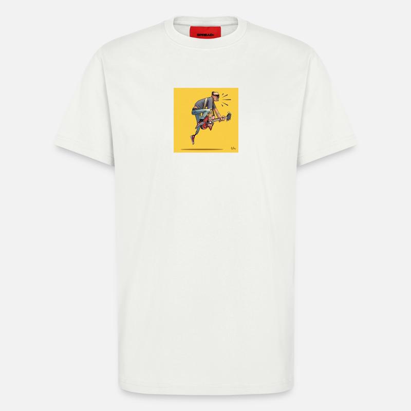 Reiner Rock'n'Roll - T-Shirt - made by SPREAD - OFF WHITE