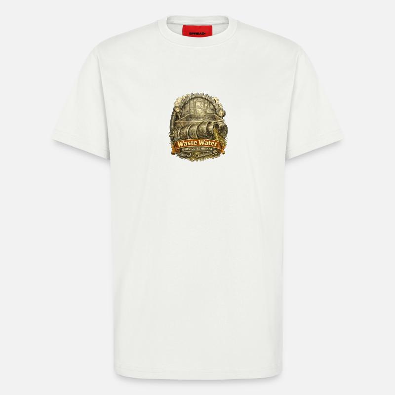 Technician - T-Shirt - made by SPREAD - OFF WHITE