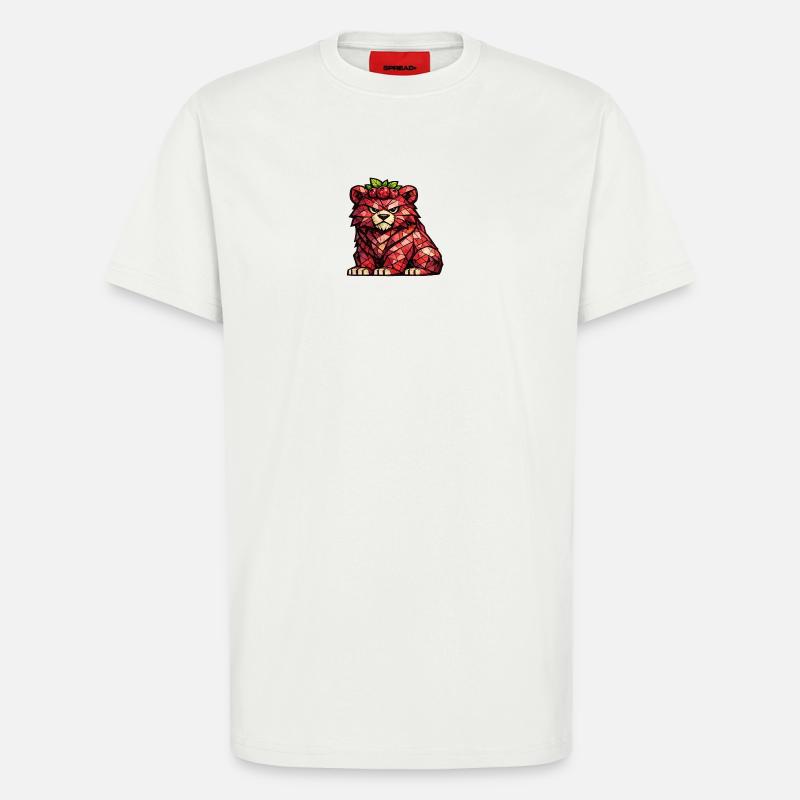 Raspberry Bear Cubism Version - T-Shirt - made by SPREAD - OFF WHITE