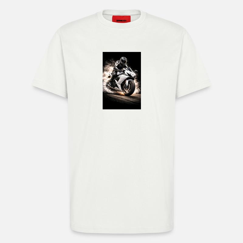 Rauchmotor - T-Shirt - made by SPREAD - OFF WHITE