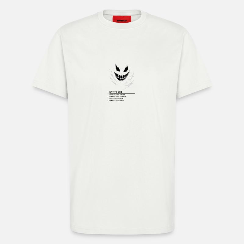 entity_003_transp_2 - T-Shirt - made by SPREAD - OFF WHITE