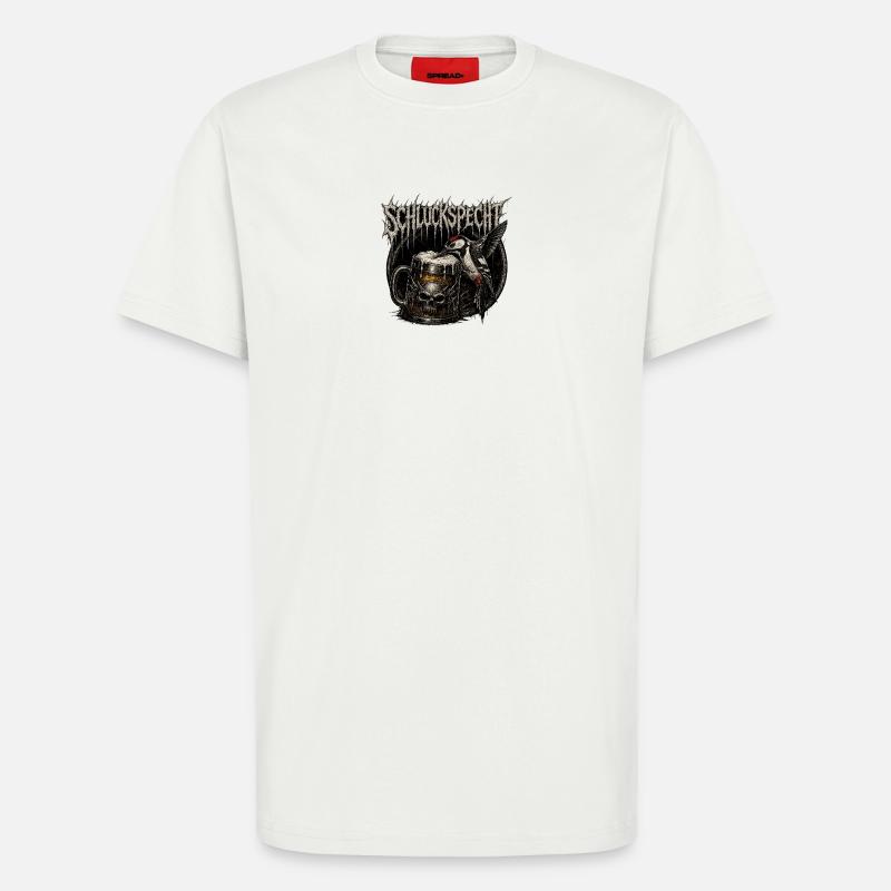 Swallow - T-Shirt - made by SPREAD - OFF WHITE