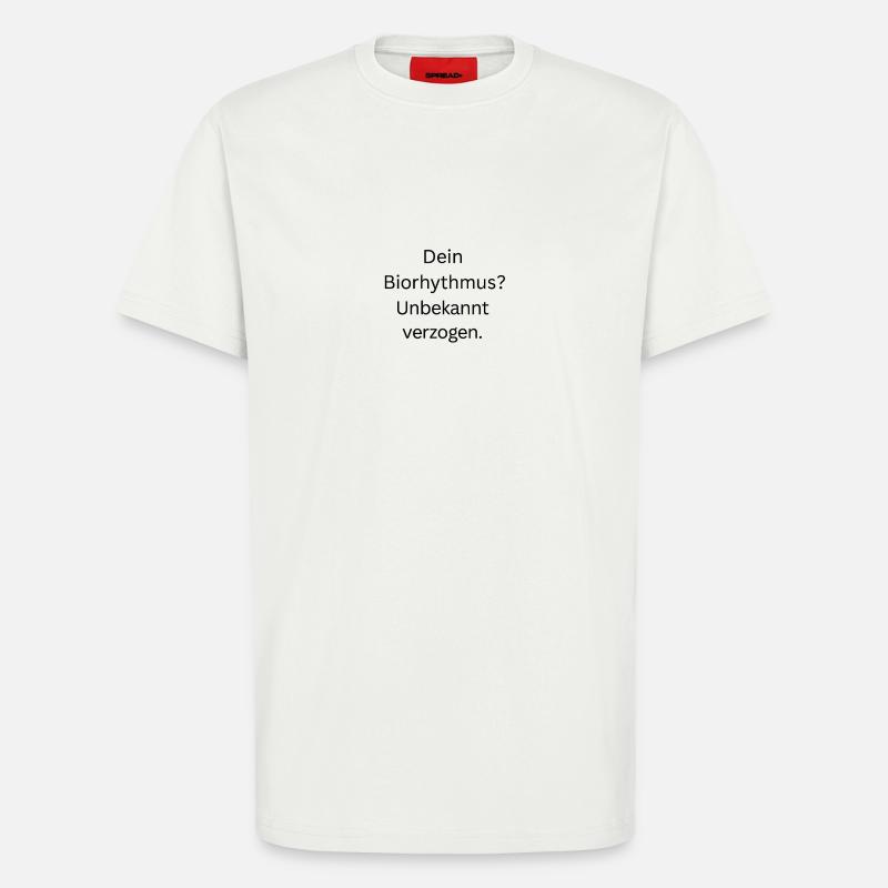 Biorthythmus - T-Shirt - made by SPREAD - OFF WHITE