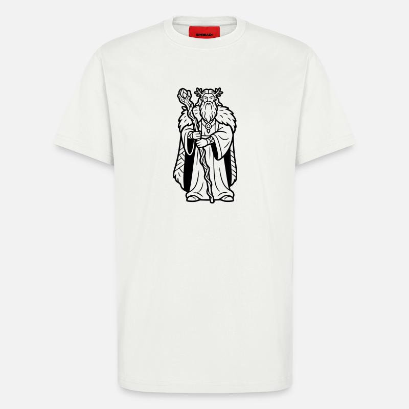 Druide - T-Shirt - made by SPREAD - OFF WHITE