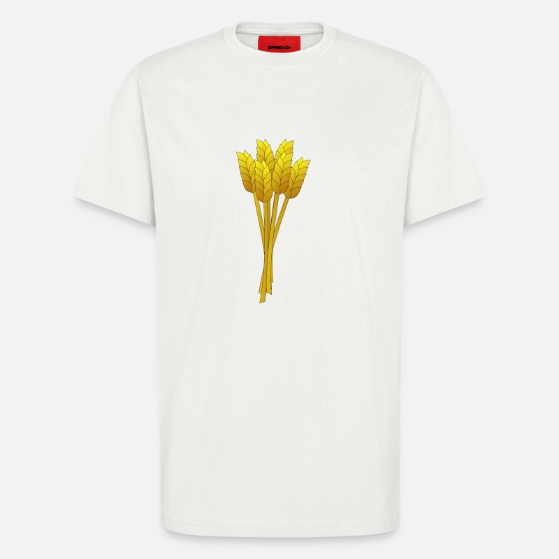 Stroh - T-Shirt - made by SPREAD - OFF WHITE