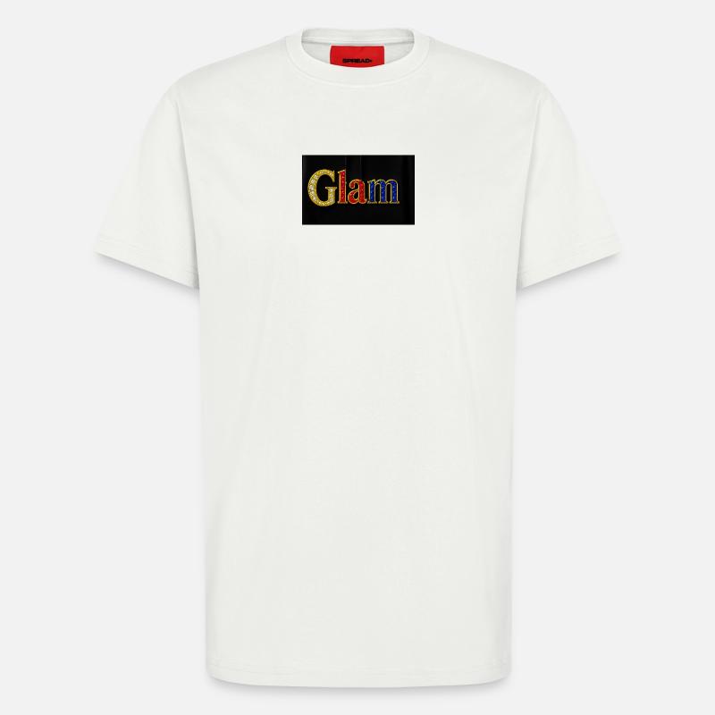 Glam Schmuck Text - T-Shirt - made by SPREAD - OFF WHITE