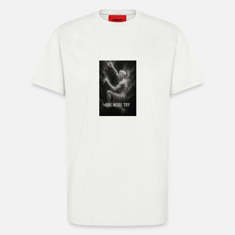 One more try. - T-Shirt - made by SPREAD - OFF WHITE