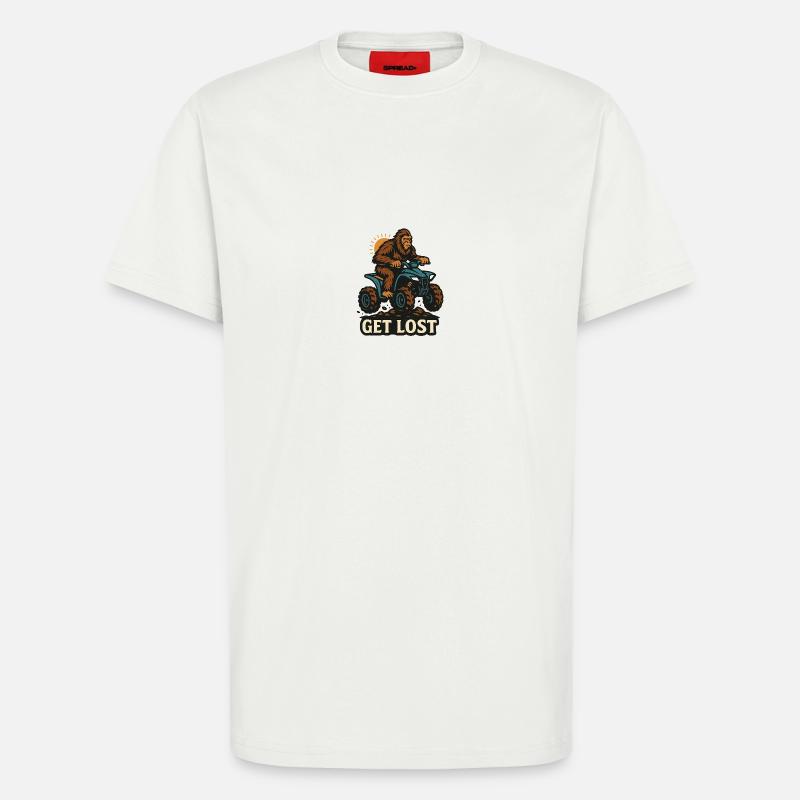 Hol dir Lost Sasquatch - T-Shirt - made by SPREAD - OFF WHITE
