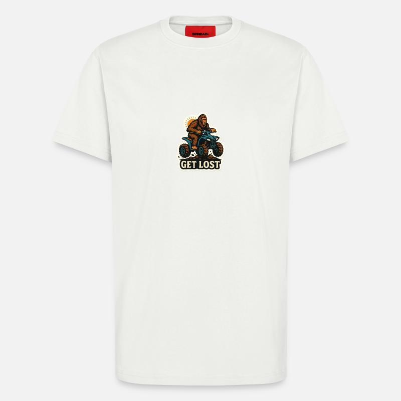 Hol dir Lost Sasquatch - T-Shirt - made by SPREAD - OFF WHITE