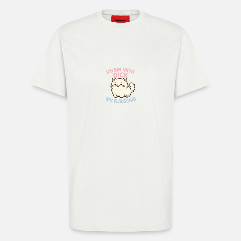 Bin nicht dick - T-Shirt - made by SPREAD - OFF WHITE