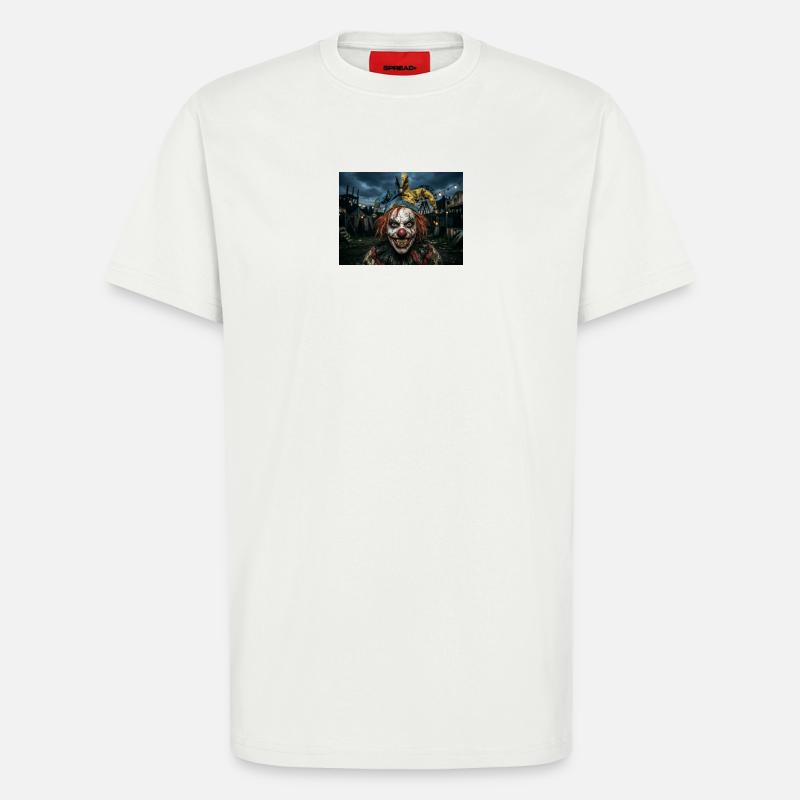 Clown Crazy - T-Shirt - made by SPREAD - OFF WHITE