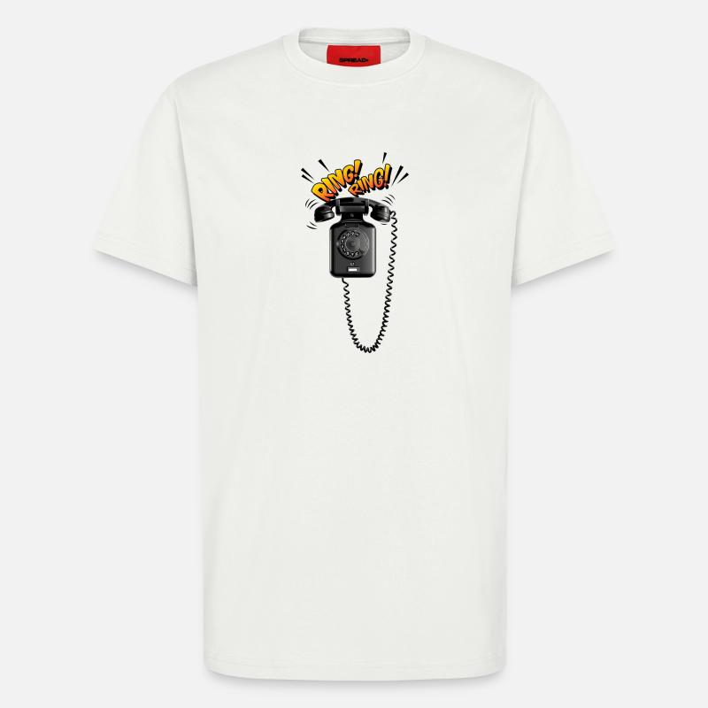 Telefon ohne Touch-Screen - T-Shirt - made by SPREAD - OFF WHITE