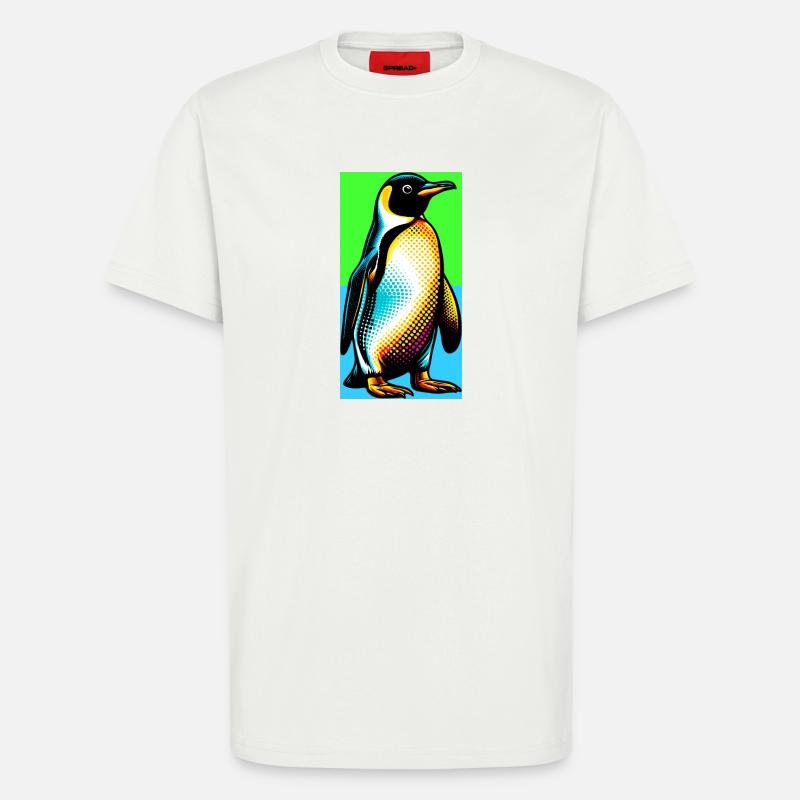 Pinguin - T-Shirt - made by SPREAD - OFF WHITE