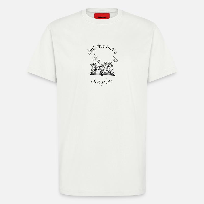 Just one more Chapter - T-Shirt - made by SPREAD - OFF WHITE