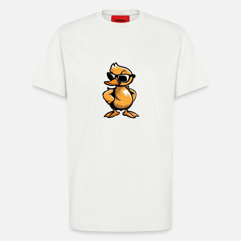 Duck Cool Comic - T-Shirt - made by SPREAD - OFF WHITE
