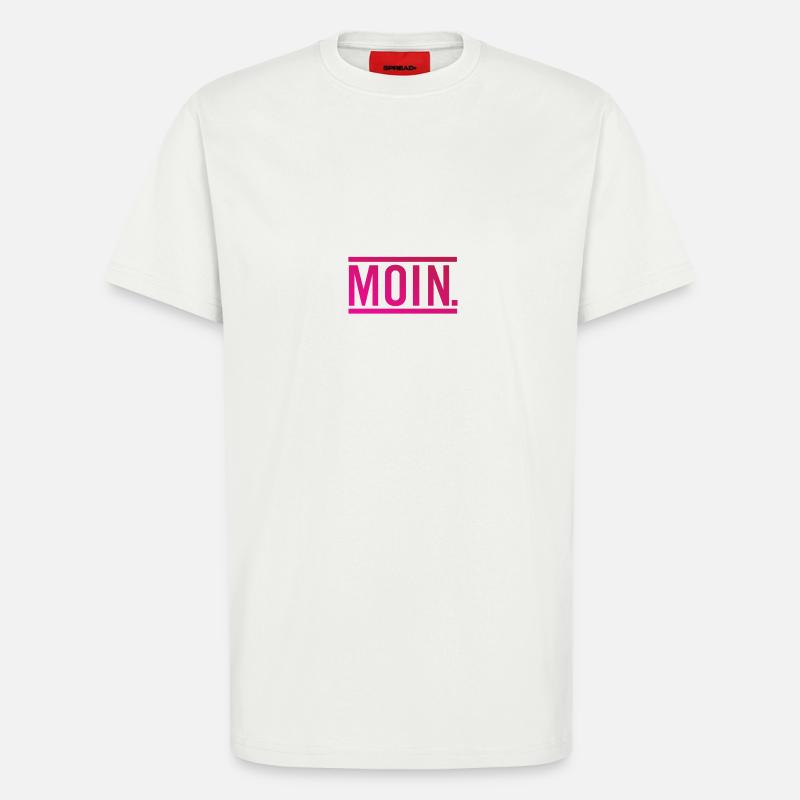 MOIN. - T-Shirt - made by SPREAD - OFF WHITE