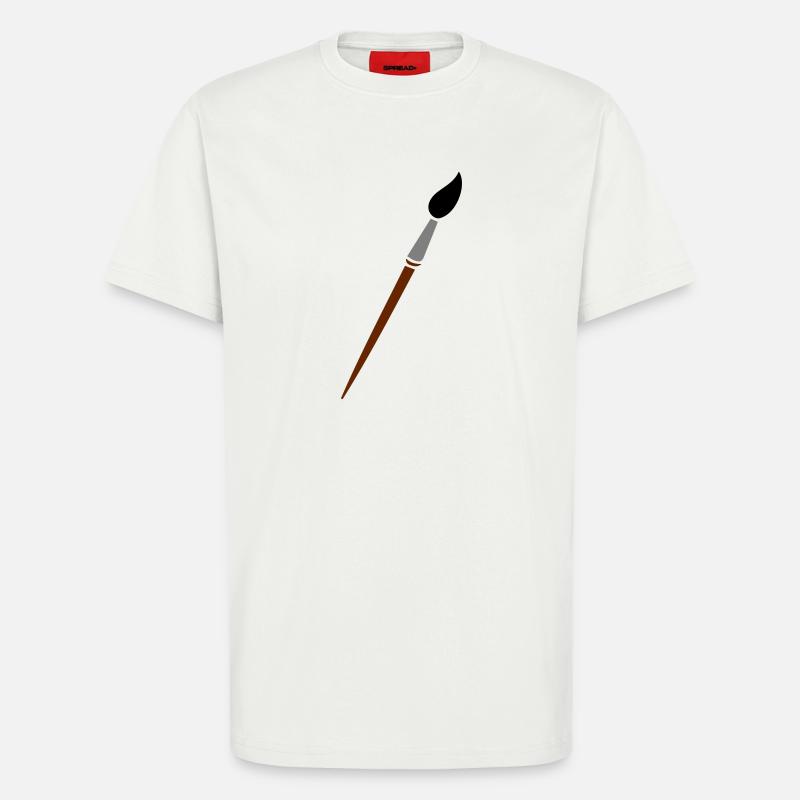 Pinsel - T-Shirt - made by SPREAD - OFF WHITE
