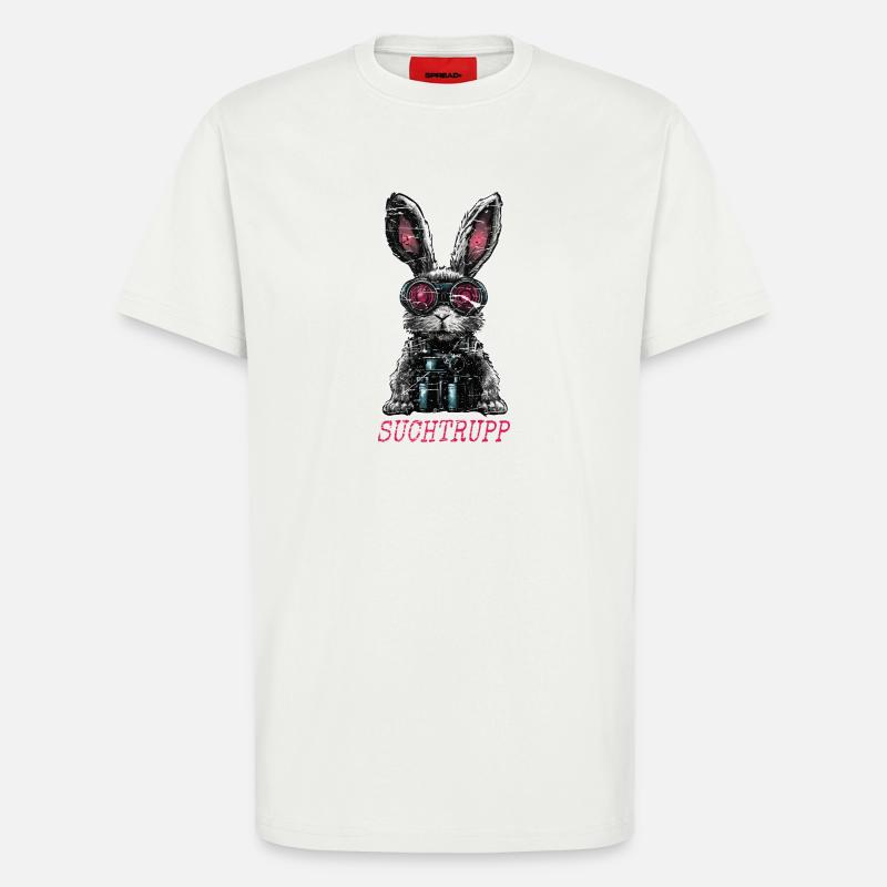 Easter Search Party Cool Easter Bunny - T-Shirt - made by SPREAD - OFF WHITE