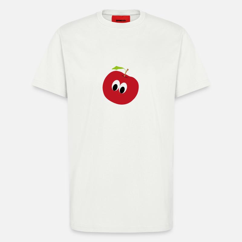 Apfel - T-Shirt - made by SPREAD - OFF WHITE