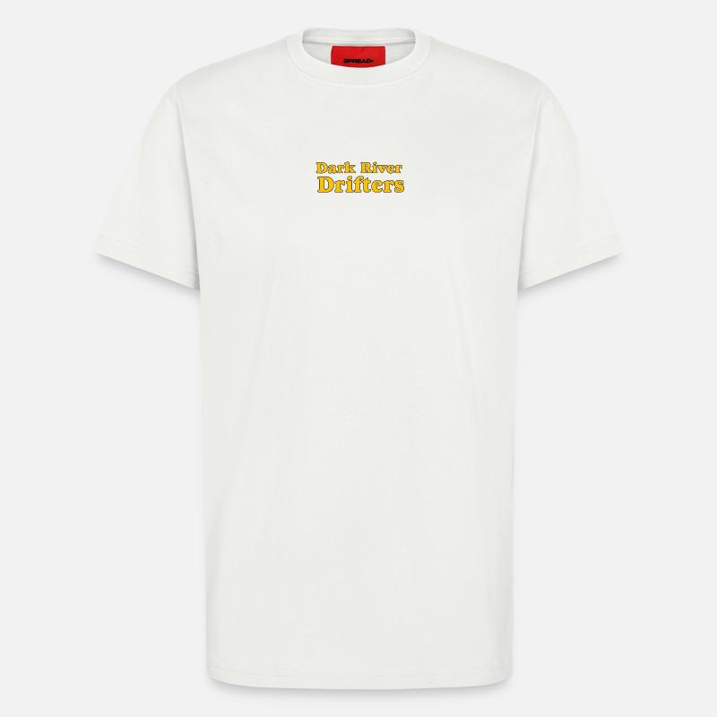 Dunkle Flussdrifter - T-Shirt - made by SPREAD - OFF WHITE