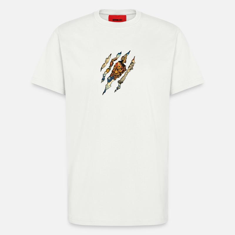 Samurai Claw - T-Shirt - made by SPREAD - OFF WHITE