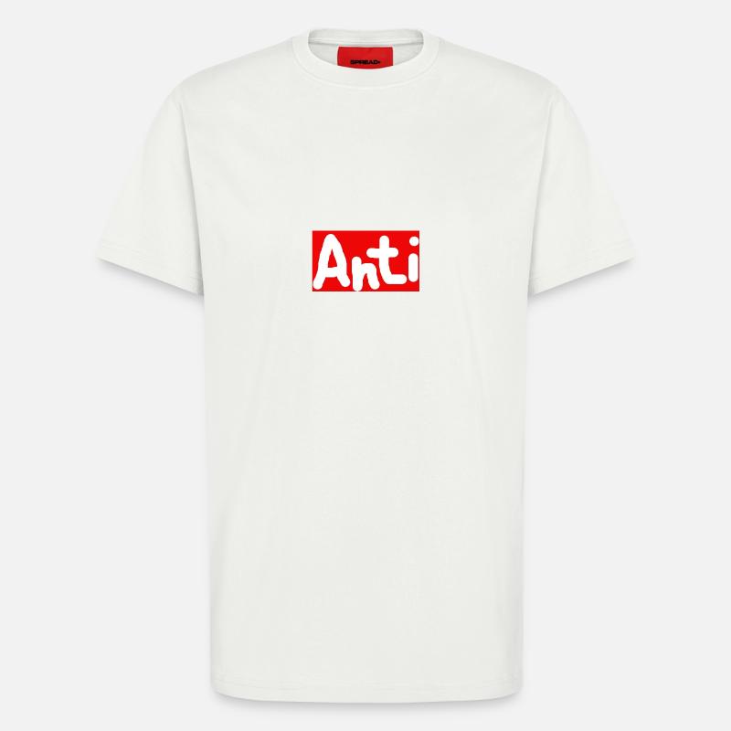 Anti - T-Shirt - made by SPREAD - OFF WHITE