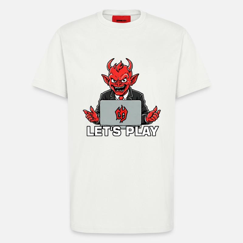Red Devil - T-Shirt - made by SPREAD - OFF WHITE