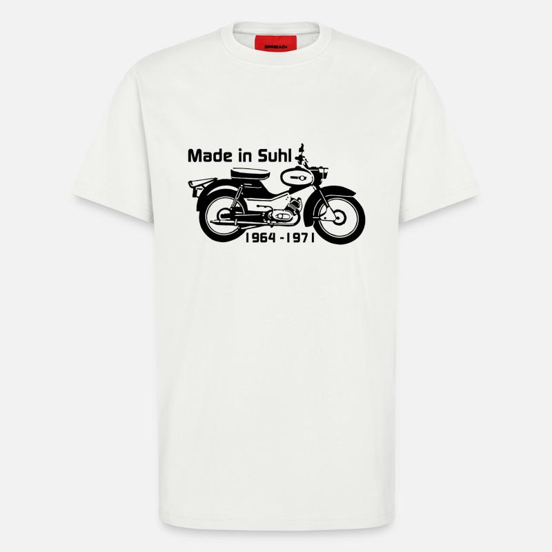 Simson Spatz - T-Shirt - made by SPREAD - OFF WHITE