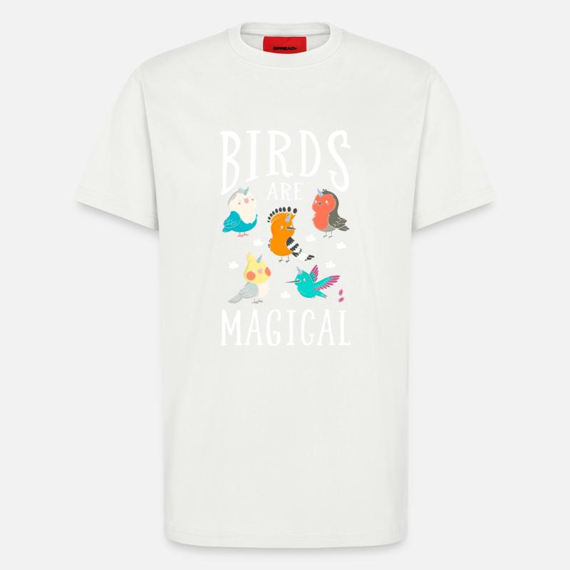 Vogel - T-Shirt - made by SPREAD - OFF WHITE